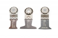 FEIN E-cut Combo WOOD Starlock Multitool Blades - 3 Pack